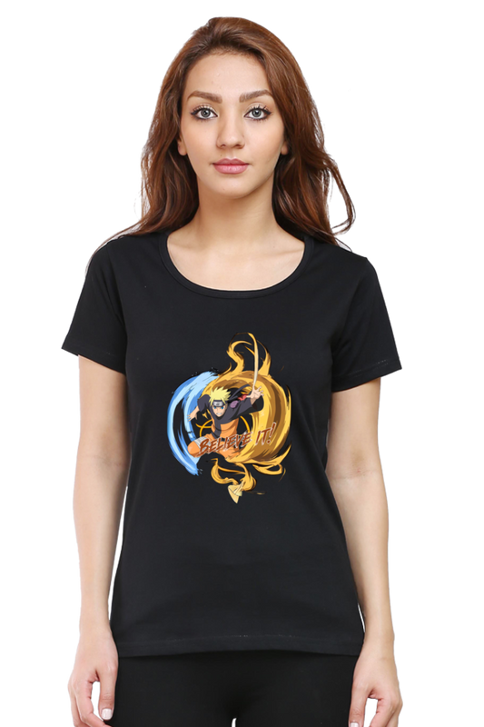 "Naruto Fans, Believe It! – Half Sleeve Tee"