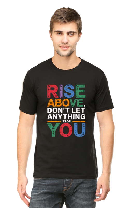 "Rise Above – Classic Tee for Everyday Inspiration"