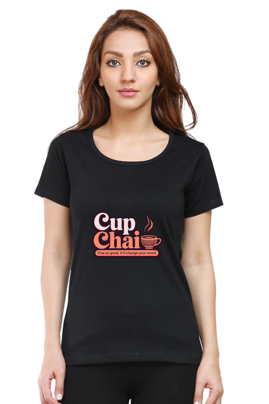 "Sip, Smile, Style – The Perfect Chai Tee"