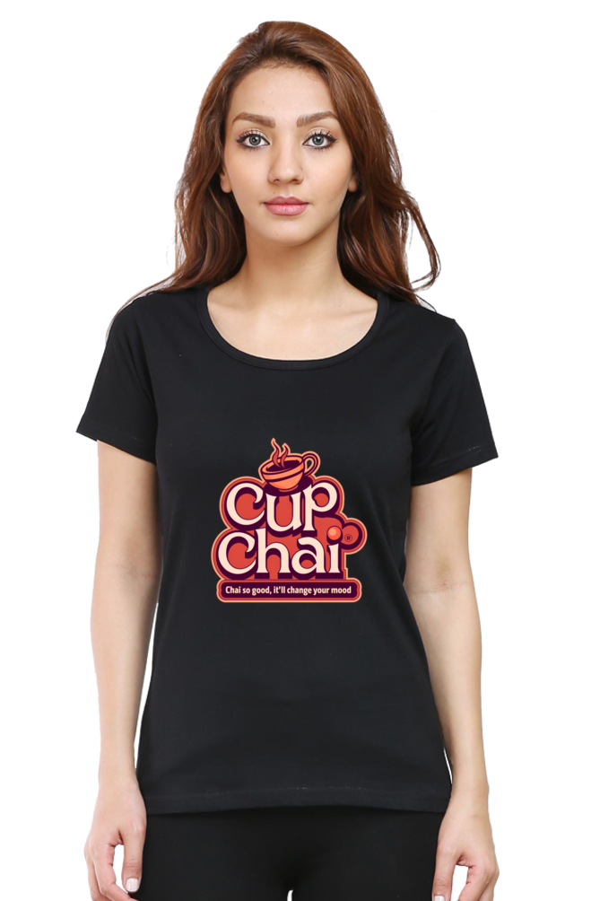 "Sip, Smile, Style – The Perfect Chai Tee"