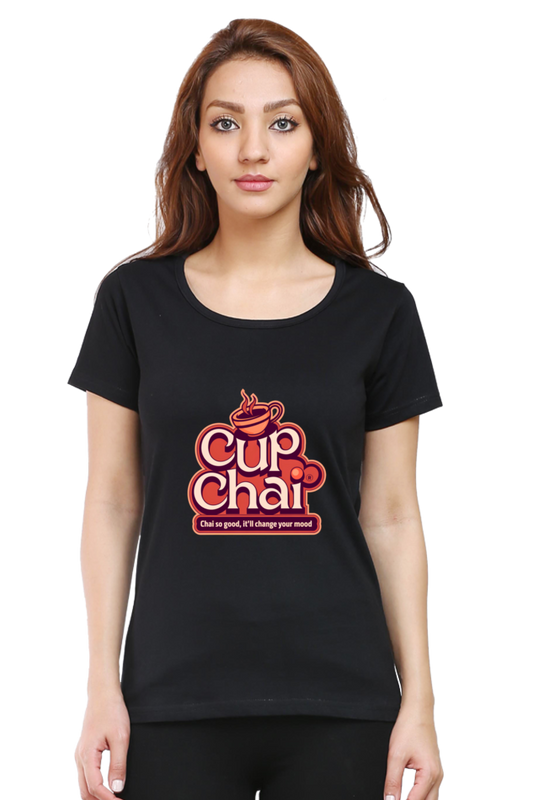 "Sip, Smile, Style – The Perfect Chai Tee"