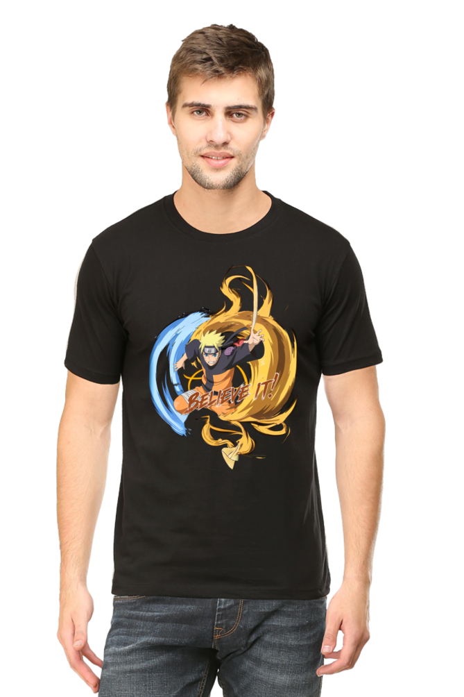 "Naruto Fans, Believe It! – Half Sleeve Tee"