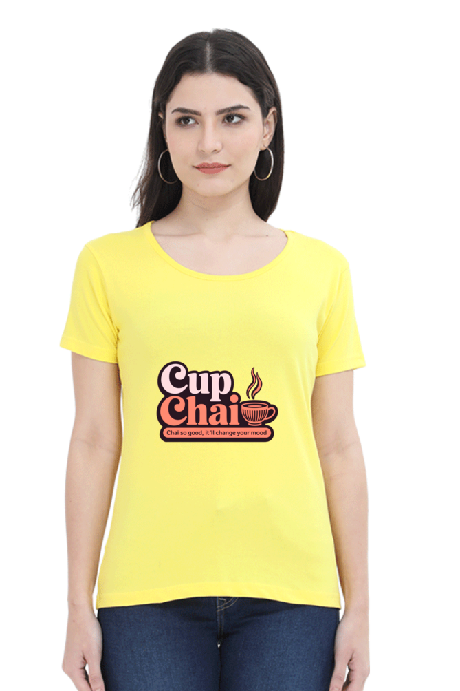 "Sip, Smile, Style – The Perfect Chai Tee"