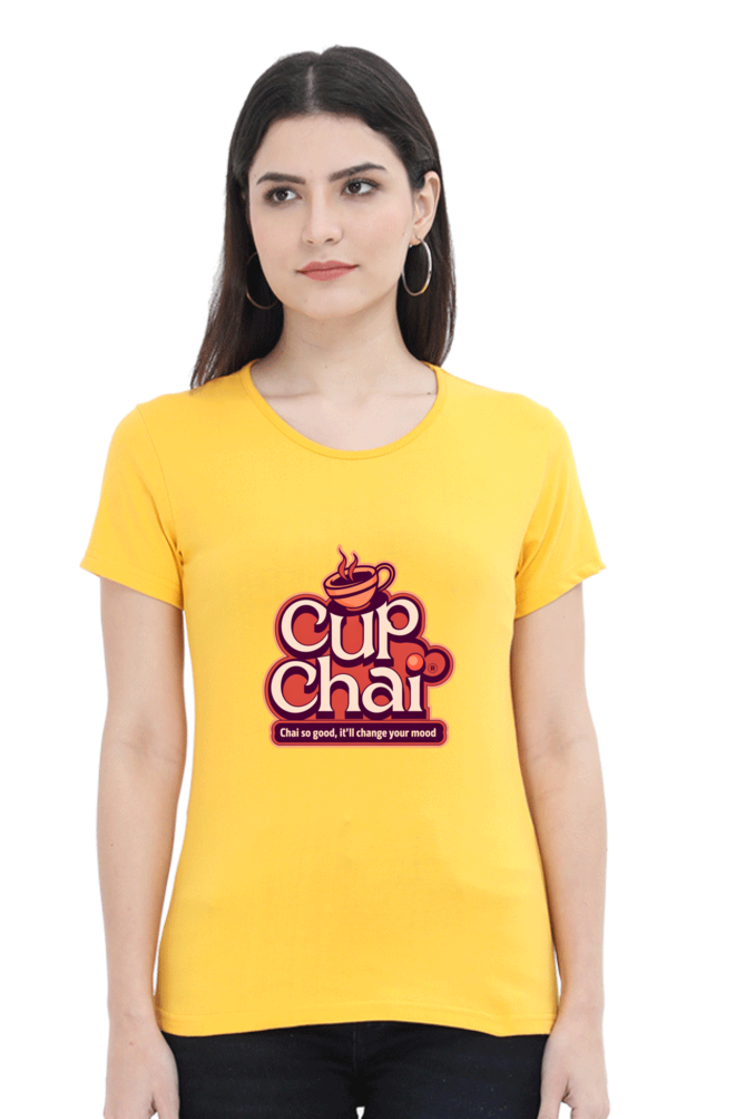 "Sip, Smile, Style – The Perfect Chai Tee"