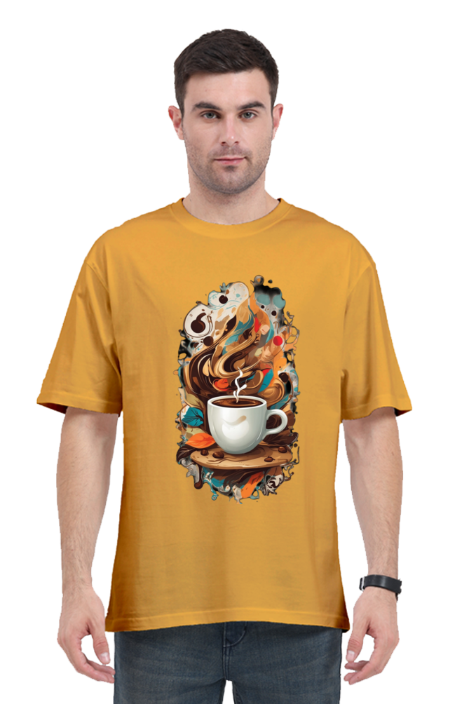 Fresh Coffee Oversized T-shirt – Brewed for Comfort and Style