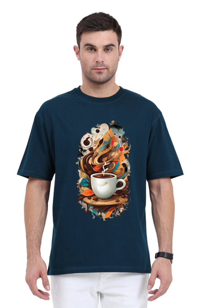 Fresh Coffee Oversized T-shirt – Brewed for Comfort and Style