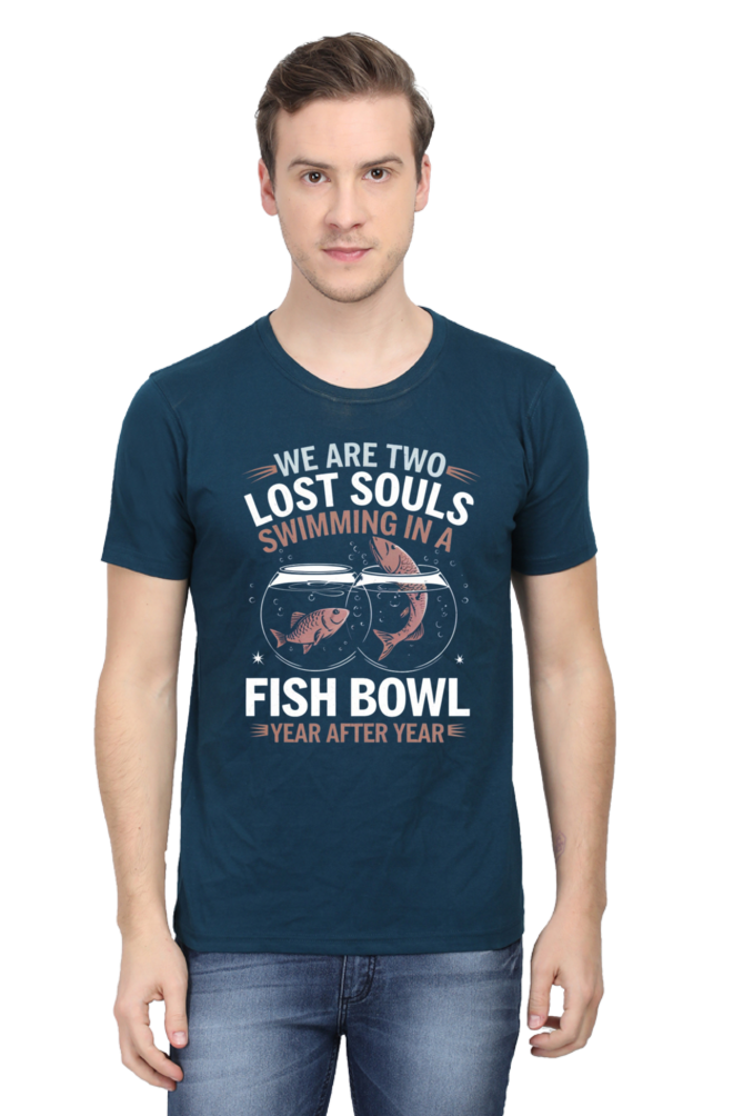 Men's T-Shirt - "We Are Two Lost Souls" Design