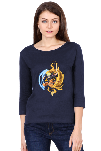 "Naruto Fans, Believe It! – Full Sleeve Tee"