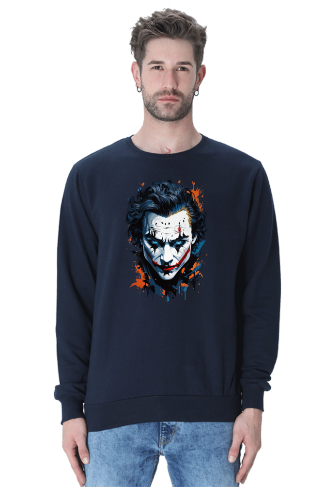 Joker Printed Unisex Sweatshirt – Embrace the Chaos in Style