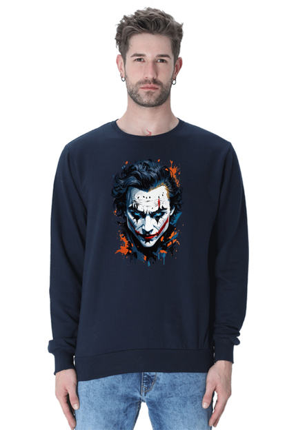 Joker Printed Unisex Sweatshirt – Embrace the Chaos in Style