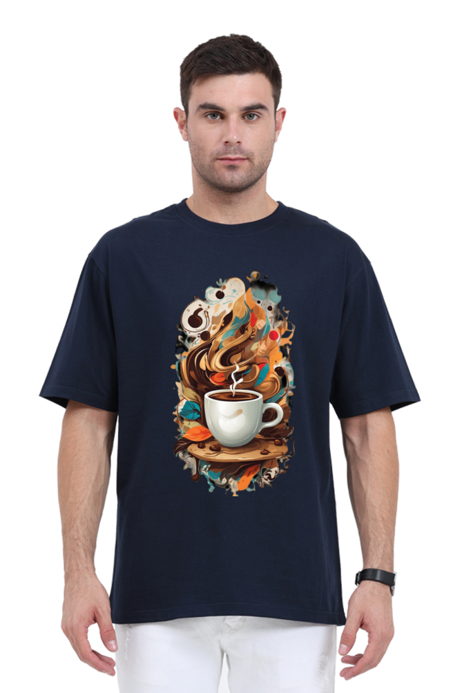 Fresh Coffee Oversized T-shirt – Brewed for Comfort and Style