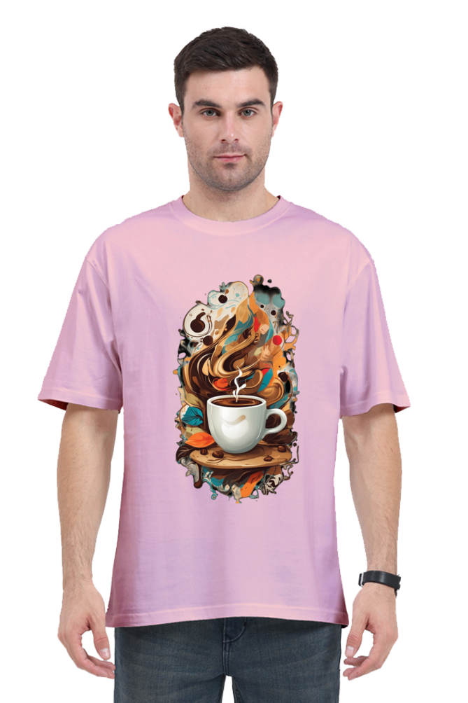 Fresh Coffee Oversized T-shirt – Brewed for Comfort and Style