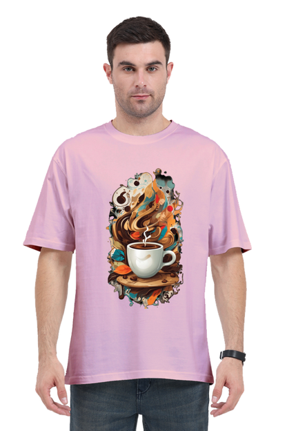 Fresh Coffee Oversized T-shirt – Brewed for Comfort and Style