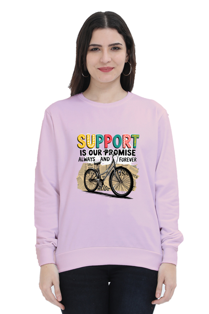 "Wrap Yourself in Comfort – Support is Our Promise Sweatshirt"