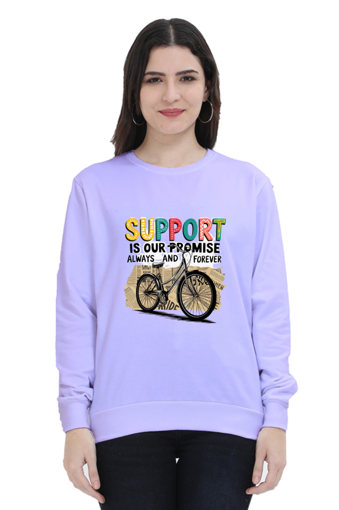 "Wrap Yourself in Comfort – Support is Our Promise Sweatshirt"