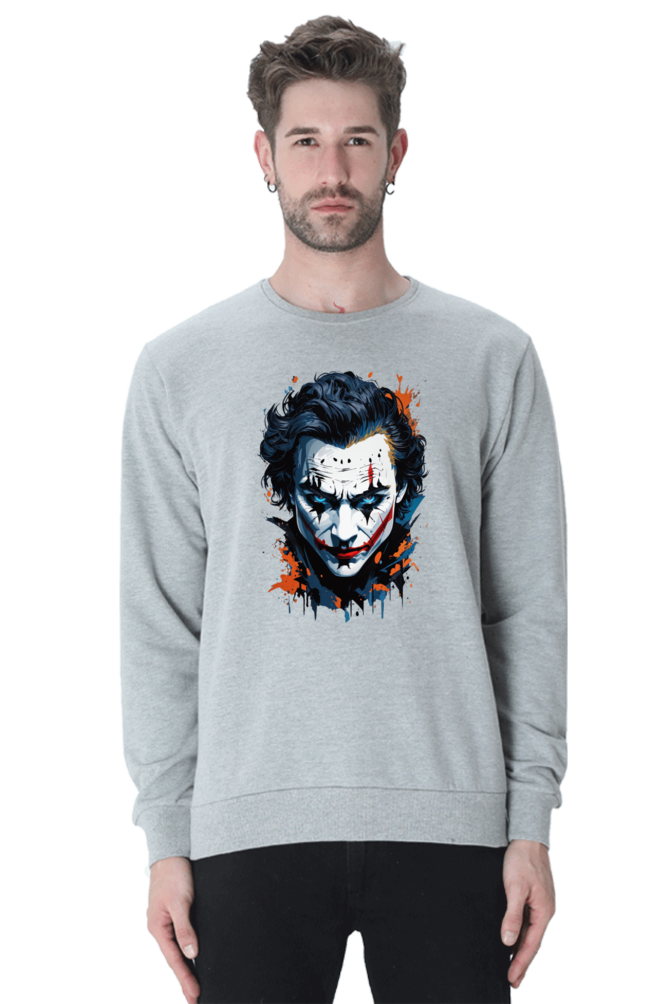 Joker Printed Unisex Sweatshirt – Embrace the Chaos in Style