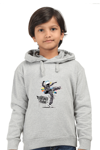 Kids' Hooded T-Shirt - "Fighting Soul" Theme