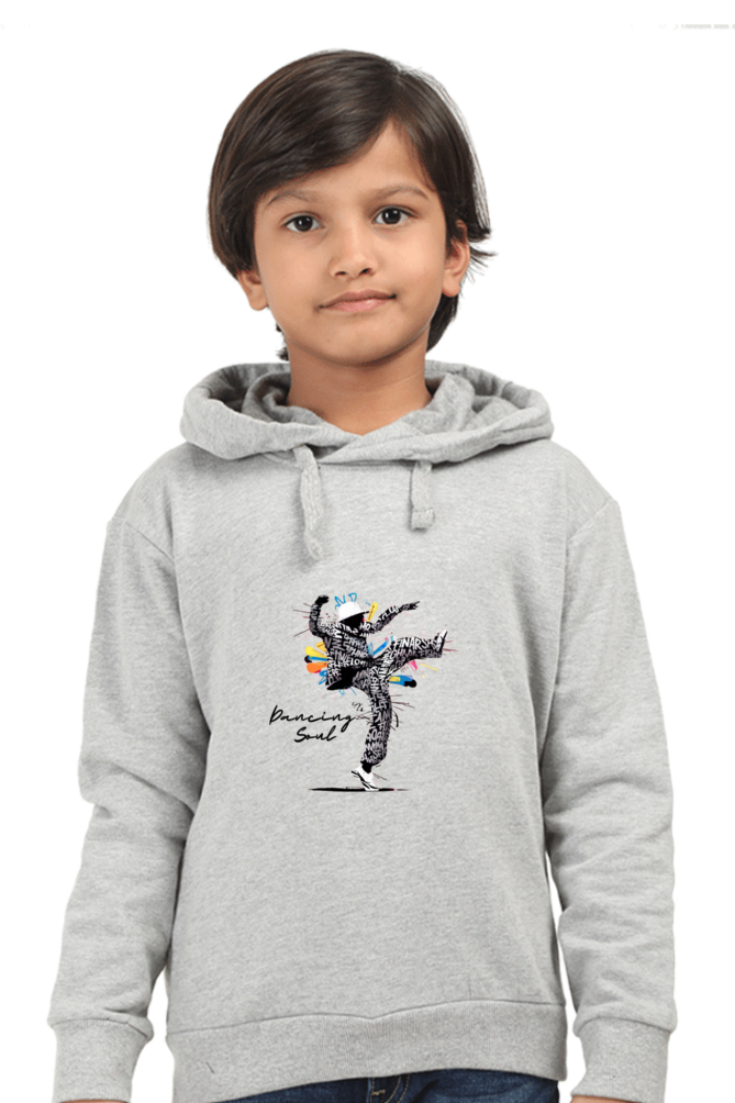 Kids Hooded Sweatshirt - "Dancing Soul" Design