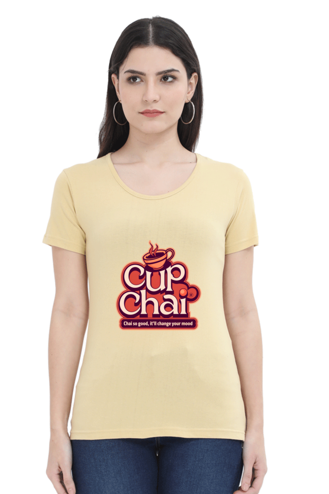 "Sip, Smile, Style – The Perfect Chai Tee"