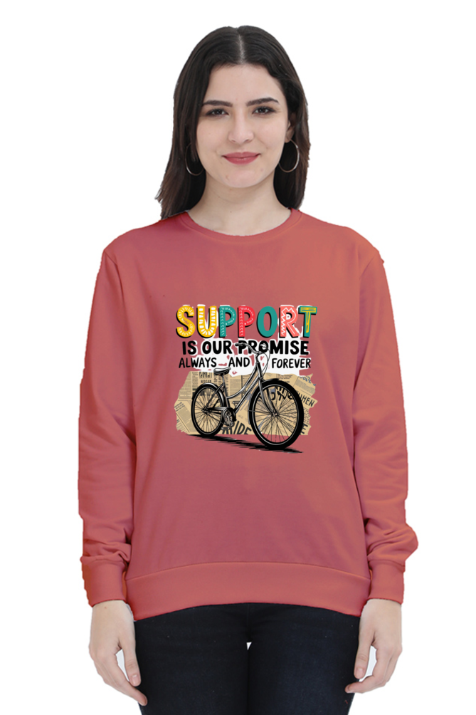 "Wrap Yourself in Comfort – Support is Our Promise Sweatshirt"