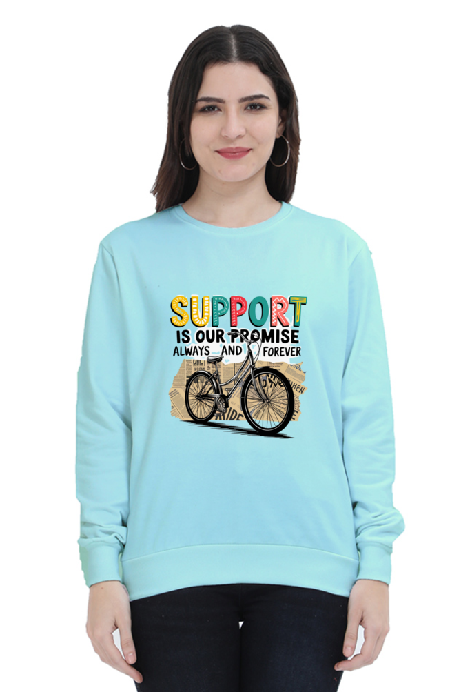 "Wrap Yourself in Comfort – Support is Our Promise Sweatshirt"