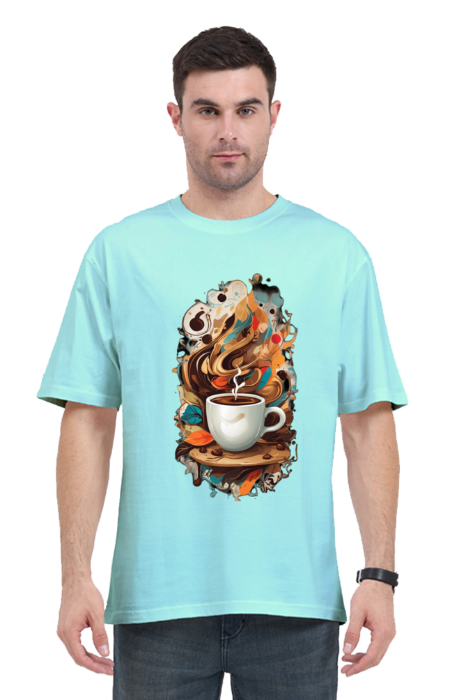 Fresh Coffee Oversized T-shirt – Brewed for Comfort and Style