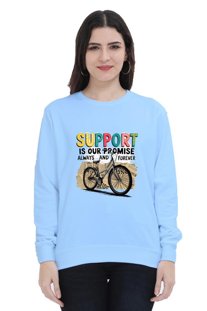 "Wrap Yourself in Comfort – Support is Our Promise Sweatshirt"