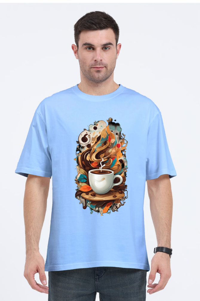 Fresh Coffee Oversized T-shirt – Brewed for Comfort and Style