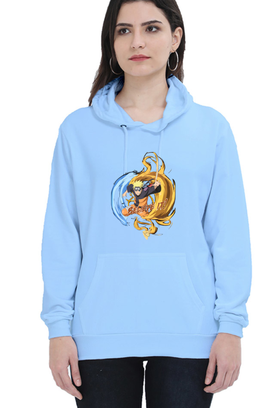 "Naruto 'Believe It!' Unisex Hooded Sweatshirt – For True Shinobi Fans"