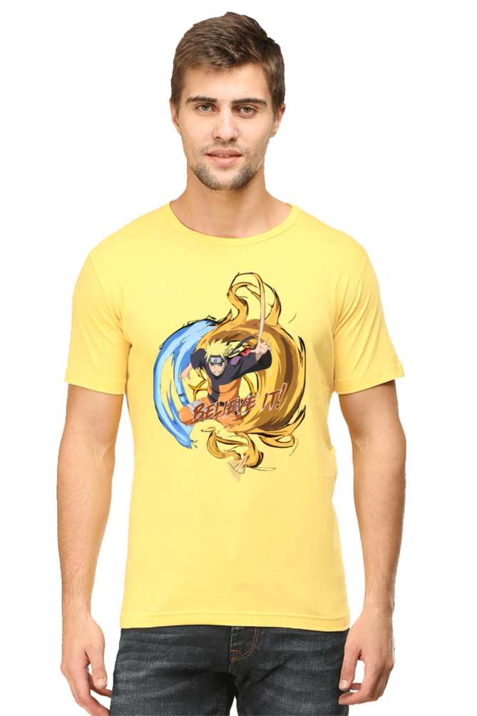 "Naruto Fans, Believe It! – Half Sleeve Tee"