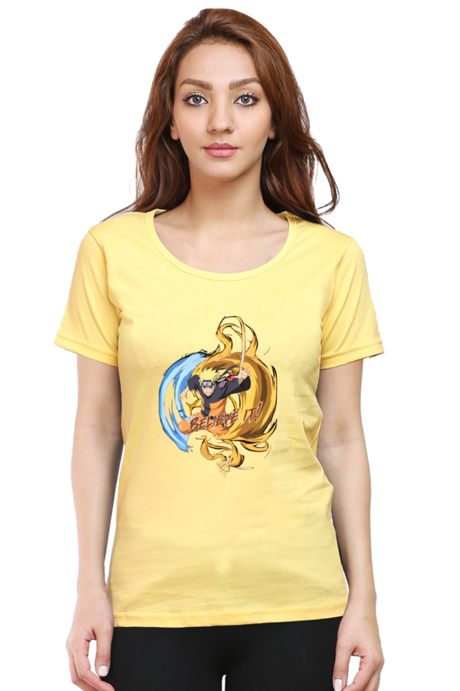 "Naruto Fans, Believe It! – Half Sleeve Tee"