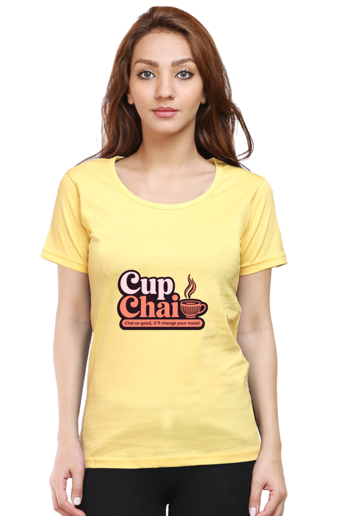 "Sip, Smile, Style – The Perfect Chai Tee"