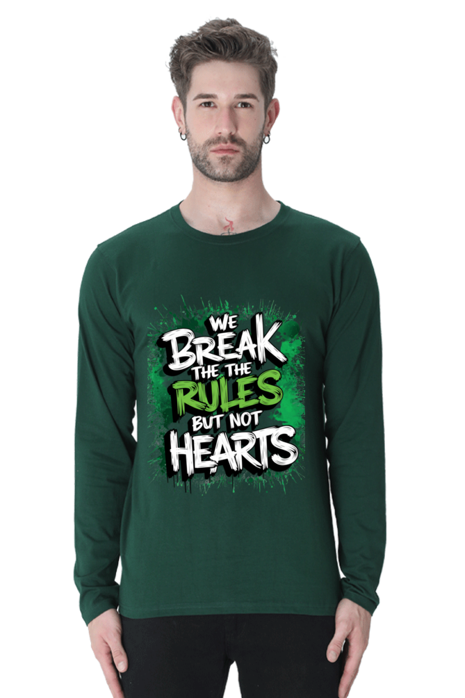 Men's T-Shirt  - "Break the Rules" Design