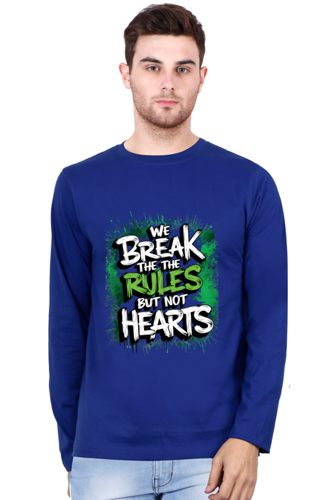 Men's T-Shirt  - "Break the Rules" Design