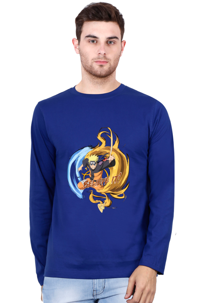 "Naruto Fans, Believe It! – Full Sleeve Tee"