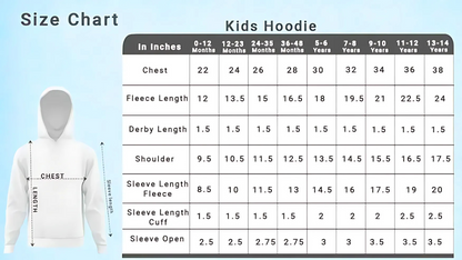 Kids Unisex Hooded Sweatshirt - "You're an All-Star" Design